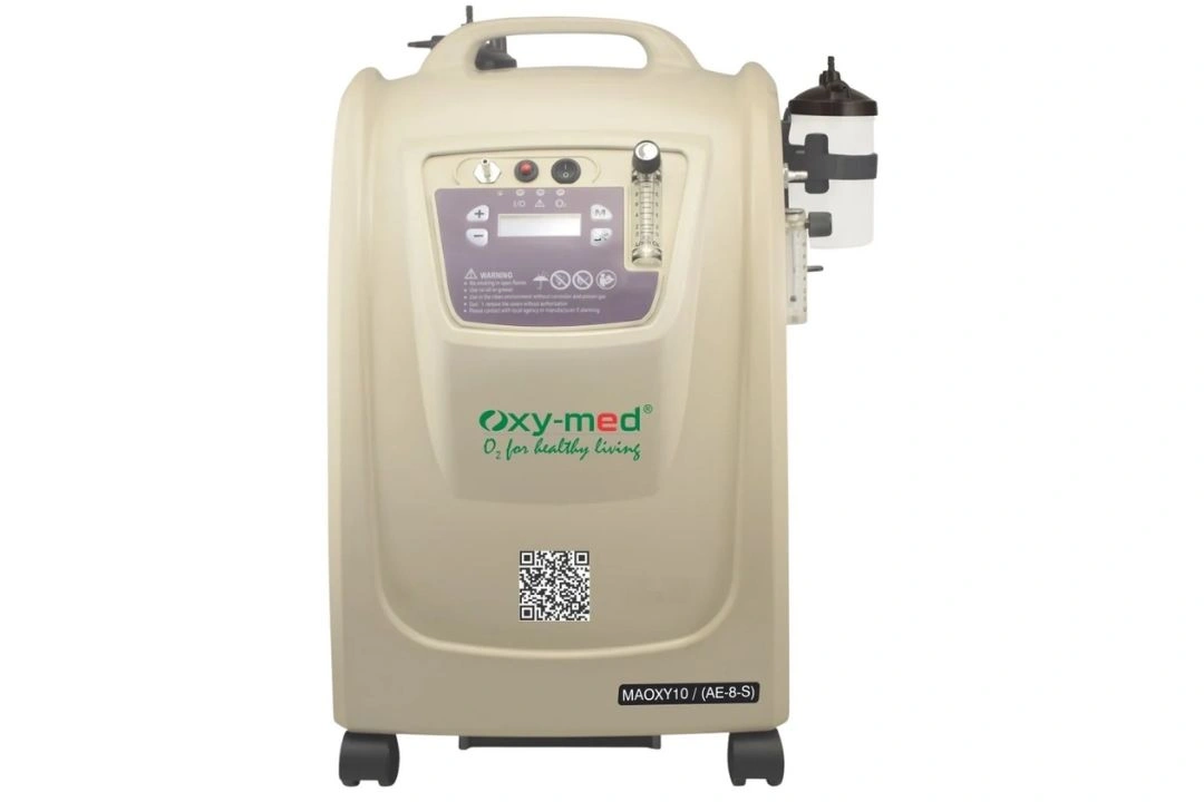 Oxymed 10 LPM Dual Flow Oxygen Concentrator
