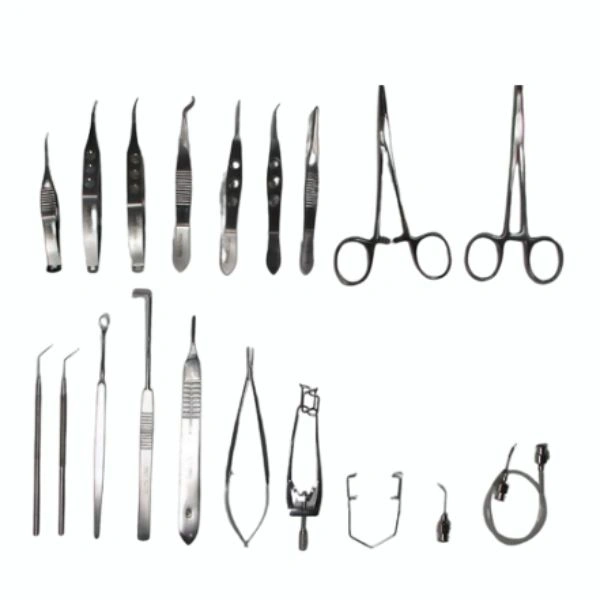 Equipmedy Complete Cataract Surgery Instrument Set – 23 Pcs
