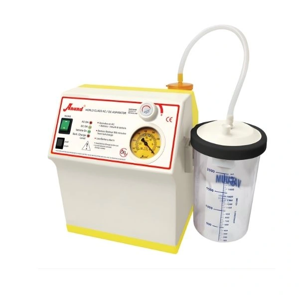 Anand EUROVAC AC / DC Battery Operated Suction Machine