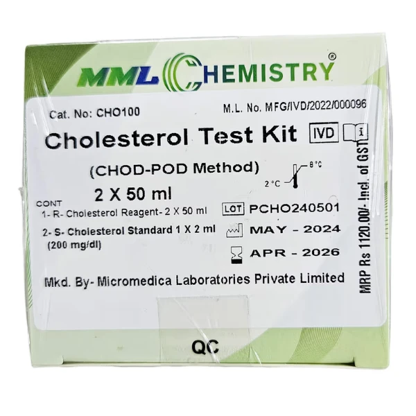 Micro Medica Cholesterol Liquid Reagent 2 x 50 ml (10 Quantity)