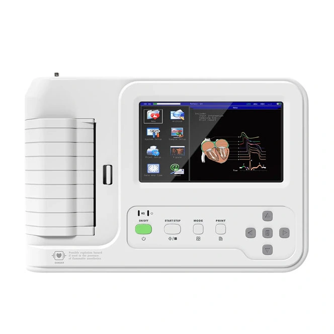 Contec 6 Channel ECG Machine - 600G