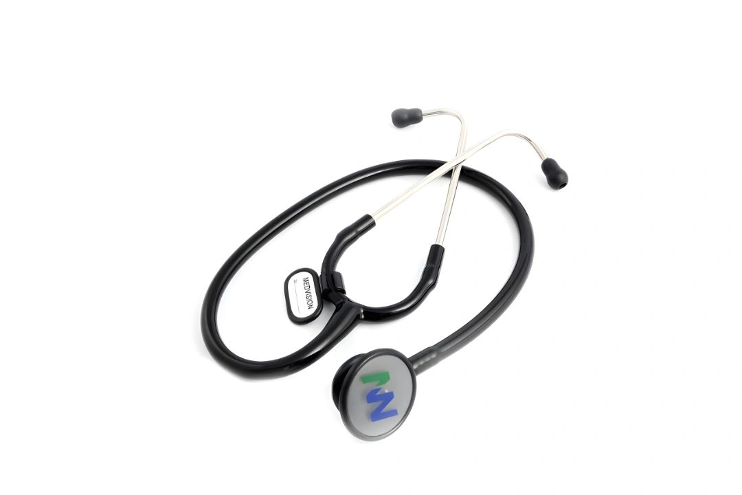 Medivision Ebony Stethoscope With Matt Black Chest Piece (5 Quantity)